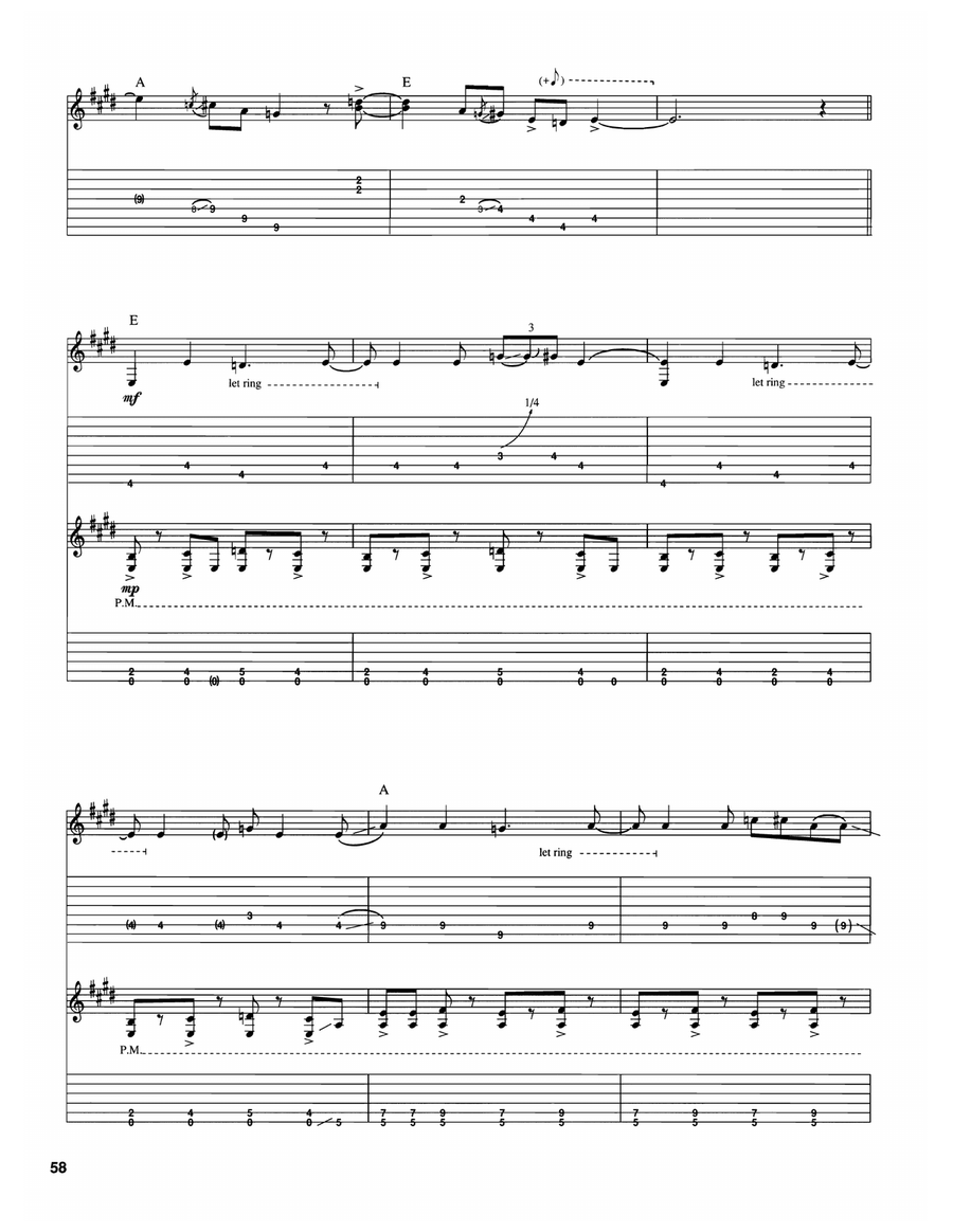 Hillbilly From Outerspace Electric Guitar scores gallery preview page 4