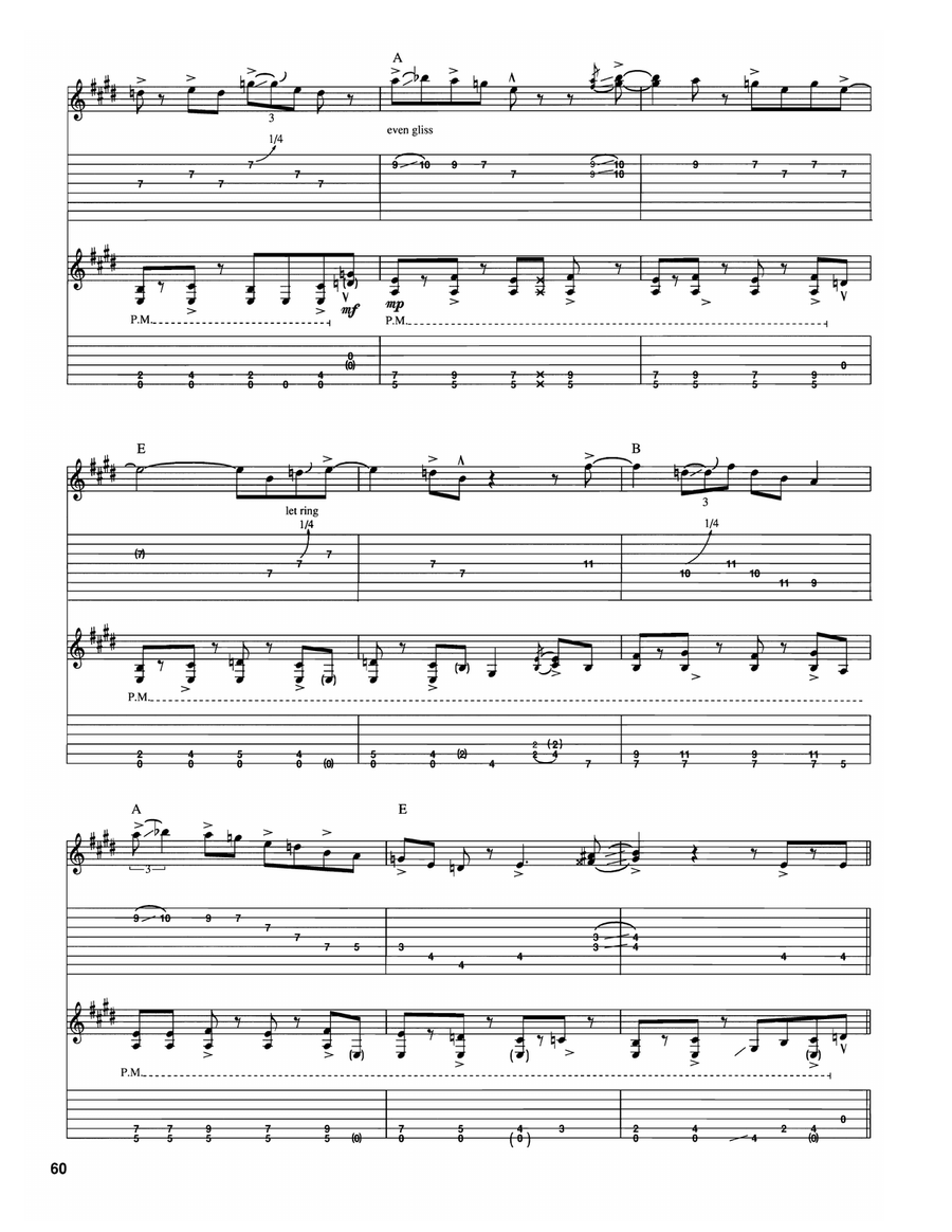 Hillbilly From Outerspace Electric Guitar scores gallery preview page 6