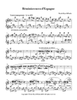 Réminiscences d'Espagne (Habañera) - Intermediate Impressionist Piano Piece for Ravel Preparation