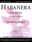 Habanera from CARMEN (Flexible Instrumentation)
