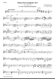 Theme from Symphony No.5 for Piano Trio