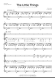 The Little Things (A Choir Lock Down Song) - Chris Lawry - SA Choir (SAA Opt.)