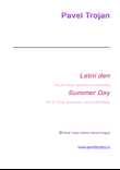 Pavel Trojan - Summer Day, Trio for Flute, Accordion and Double Bass