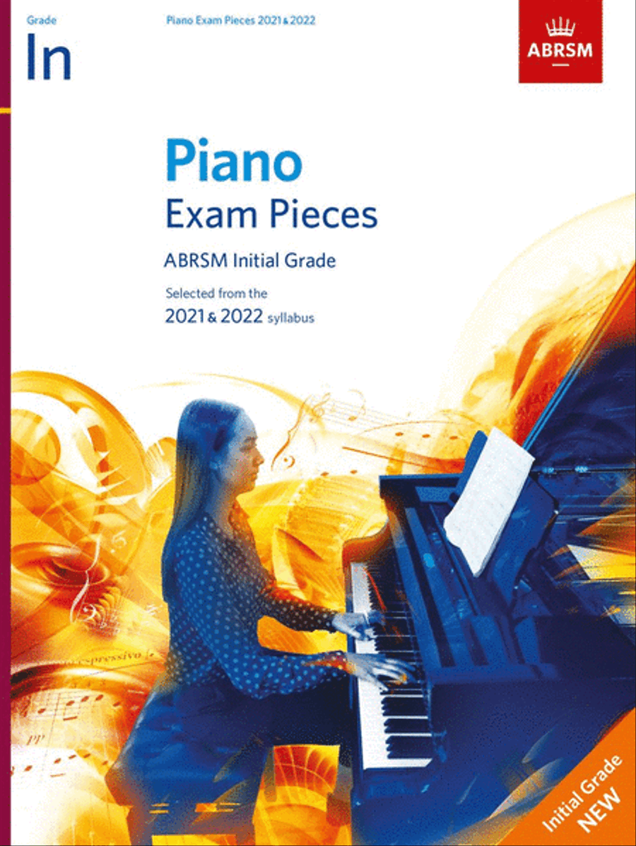 Piano Exam Pieces 2021 & 2022, ABRSM Initial Grade Piano Method scores gallery preview page 1