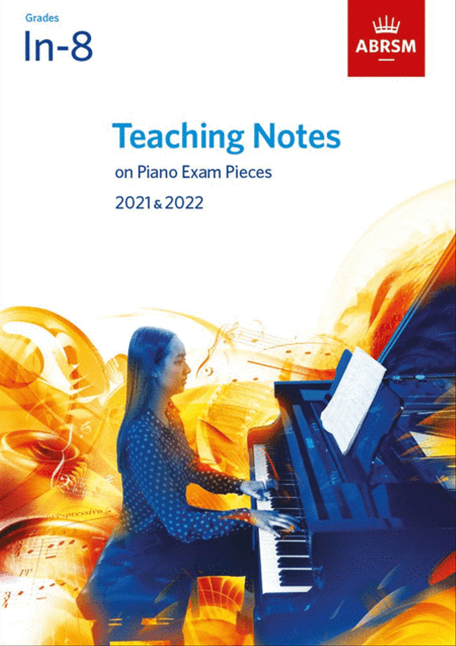 Teaching Notes on Piano Exam Pieces 2021 & 2022, ABRSM Grades In-8 Piano Method scores gallery preview page 1