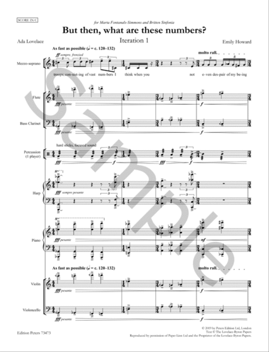 But then, what are these numbers? Clarinet scores gallery preview page 5