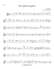 We Gather Together- flute solo