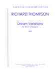 [ThompsonRO] Dream Variations (for Tenor)