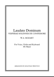 Laudate Dominum - Vesperae solennes de confessore (Eb Major)