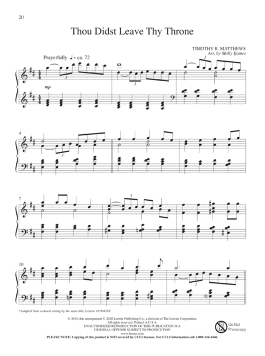 Go and Tell It! Go and Tell It! Piano Solo scores gallery preview page 6
