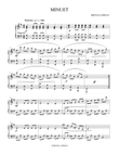 Minuet in G major