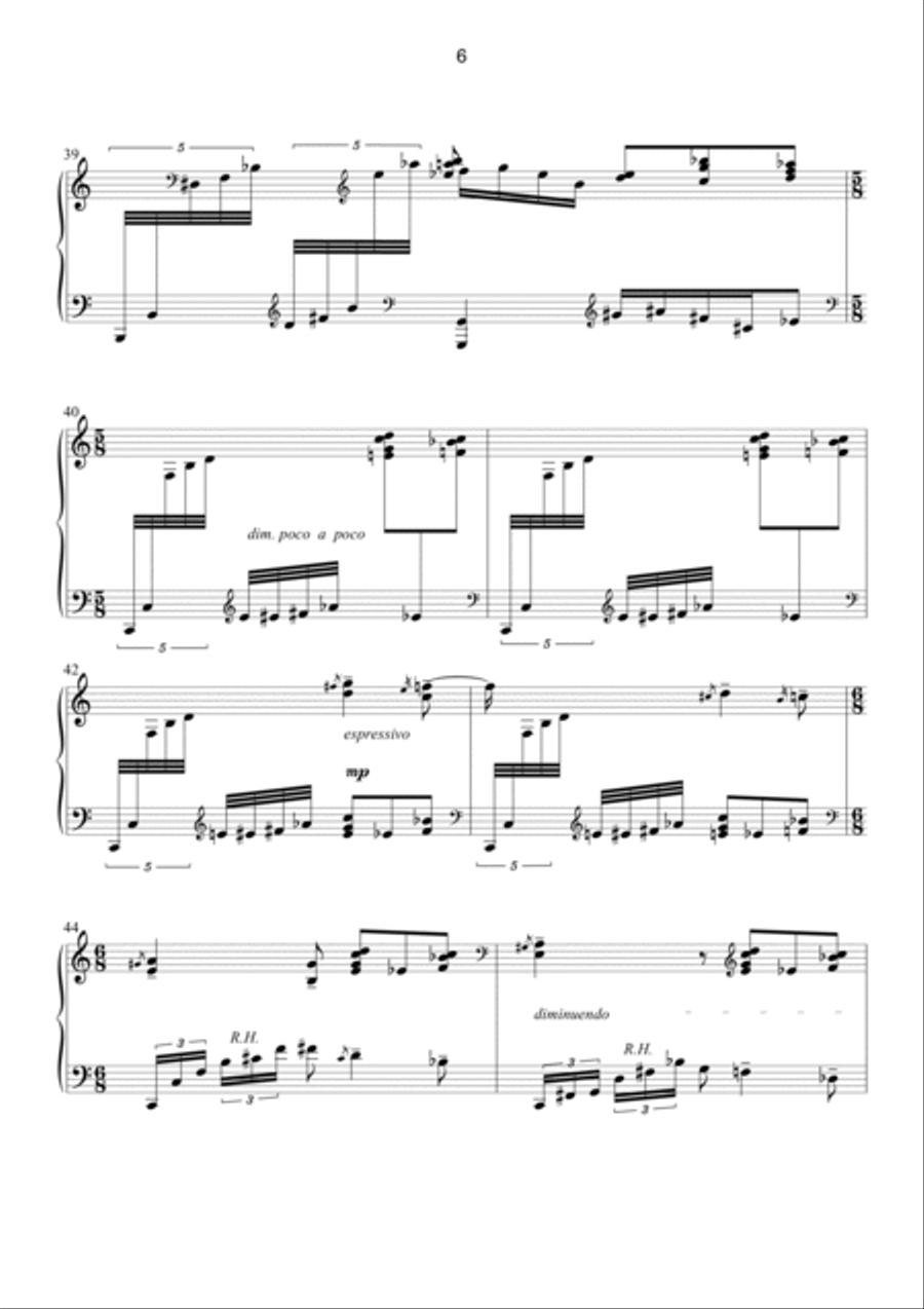 Drei Impromptus in C Piano Solo scores gallery preview page 6