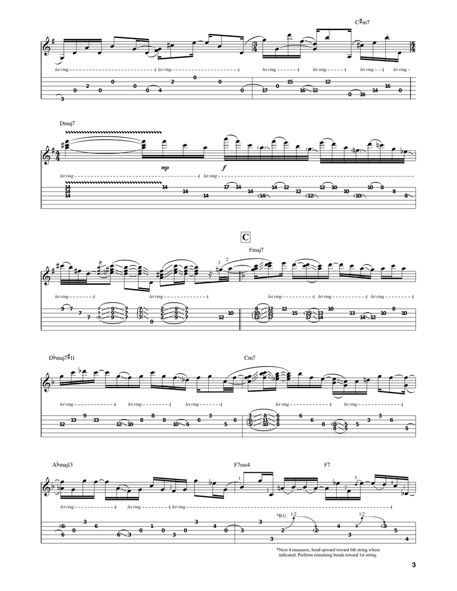 Candle Power Candle Power Guitar Tablature scores gallery preview page 3