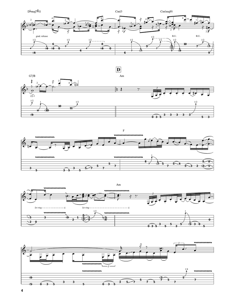 Candle Power Candle Power Guitar Tablature scores gallery preview page 4