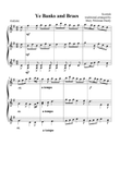 Ye Banks and Braes; Scottish song for three guitars