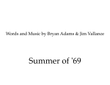 Summer Of '69
