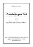 Quartetto per fiati - Wind quartet