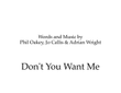 Don't You Want Me