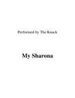 My Sharona