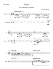 Dune for Clarinet and Percussion
