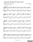 Plucking the llanera harp (Punteando). Joropo -Latin American Dance-