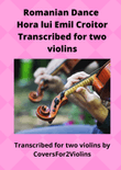 Romanian Dance - Hora for two violins