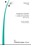 Imaginary Garden I. snow-in-summer