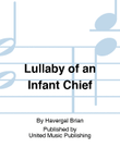 Lullaby of an Infant Chief