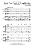 Come, Thou Fount Of Every Blessing mini preview