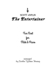 Joplin The Entertainer - Fun Piece for Recitals (Flute & Piano)