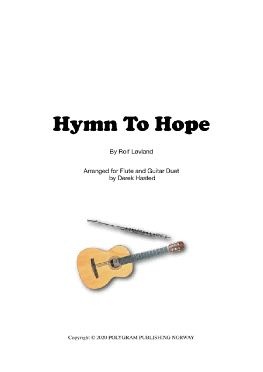 Hymn To Hope Flute scores gallery preview page 1