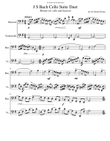 Bach Cello Suite One Duet
