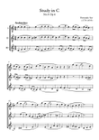 Study in C No. 8 Op. 6 - Fernando Sor (Trio)