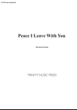 Peace I Leave