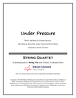 Under Pressure