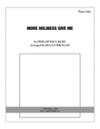 More Holiness Give Me - Piano Solo