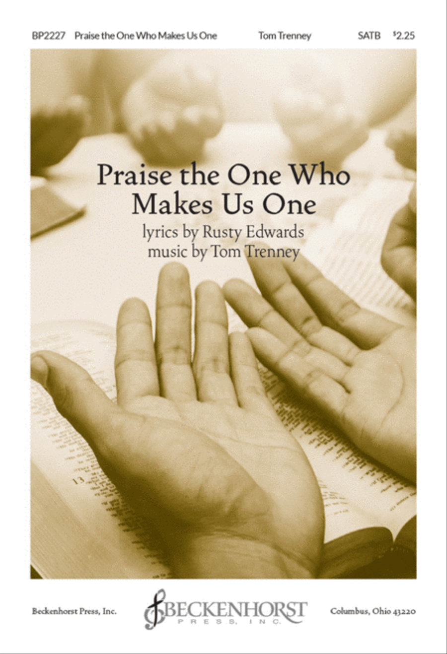 Praise the One Who Makes Us One 4-Part scores gallery preview page 1