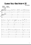 Classic Jazz Solo Study # 25