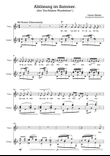 Ablösung in Sommer - Mahler - Guitar arrangement