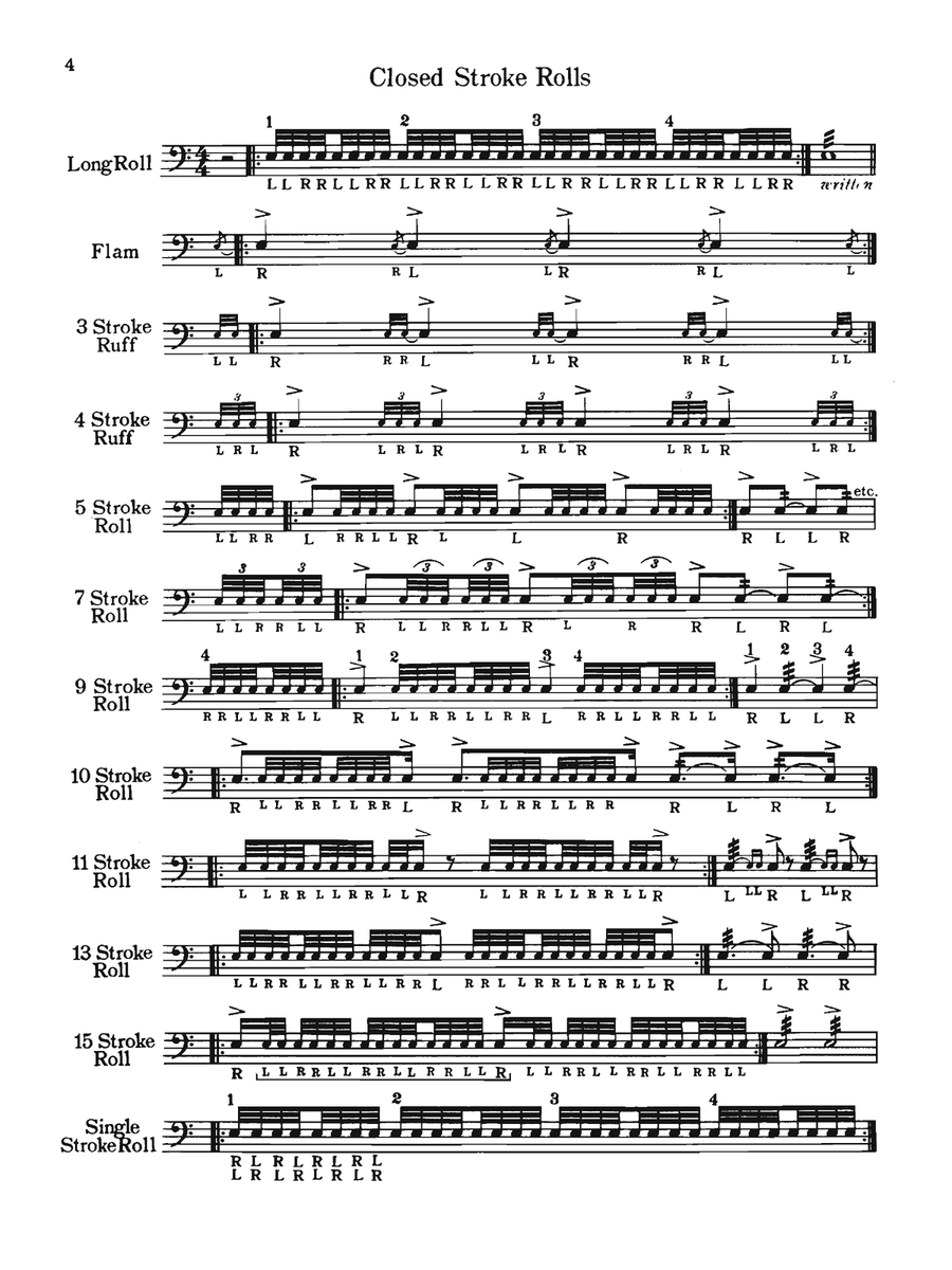 Modern Rudimental Swing Solos Percussion scores gallery preview page 6