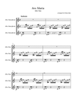 Ave Maria for saxophone