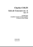 Solo de Concours no. 4, Opus 44