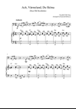 Ach, Värmeland, Du Sköna (Dear Old Stockholm) (cello solo and piano accompaniment)