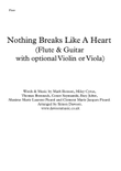 Nothing Breaks Like A Heart