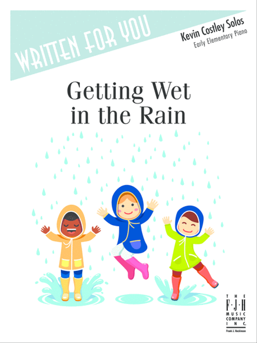 Getting Wet in the Rain Easy Piano scores gallery preview page 1