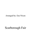 Scarborough Fair