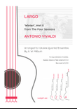 Largo, Winter, movement 'II' from The Four Seasons