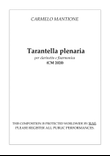 Tarantella plenaria (CM 2020) score and parts