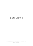 Rock band & Concert band - Bon vent !