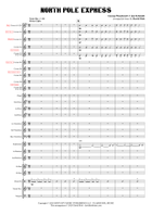 North Pole Express Brass Band scores gallery preview page 3